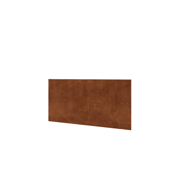 Gardă din oțel corten H panou 120 x 63,3 cm