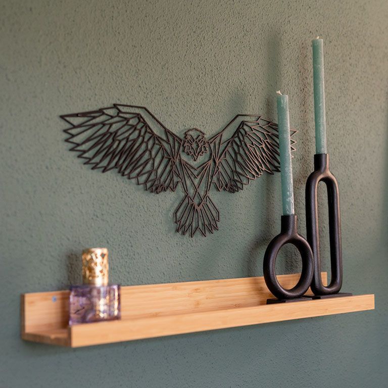 Decor de perete din metal Vultur