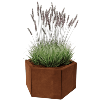 Jardinieră din oțel corten Denver 30