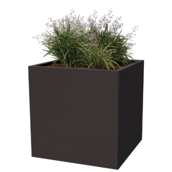 Jardinieră din oțel acoperit cu pulbere Miami 70 x 70 cm