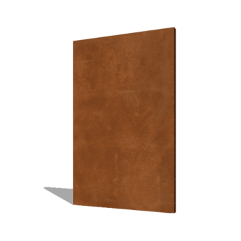 Panou de grădină din oțel corten bază 120 x 6 x 190 cm