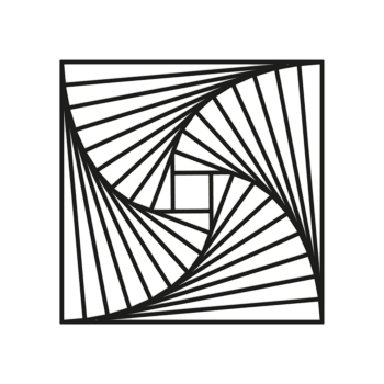 Decor de perete din metal Forme geometrice 3.0