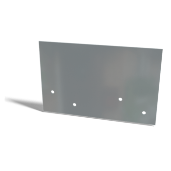 Placă de cuplare formă dreaptă strat din oțel galvanizat 12 - 15 cm