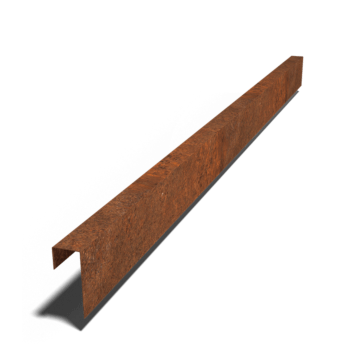 Profil U din oțel corten 15 x 6 x 5 cm (lungime 240 cm)