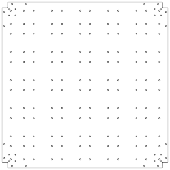 Placă de bază oțel galvanizat 120 x 120 cm