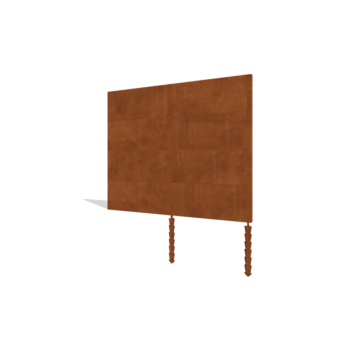 Gardă din oțel corten H4 set 252 cm