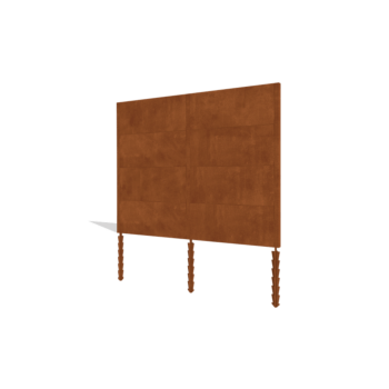 Gardă din oțel corten H4 set complet 258 cm