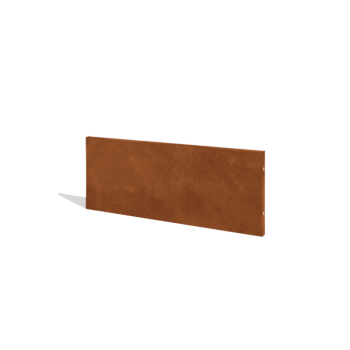 Gardă din oțel corten H panou 120 x 47,5 cm