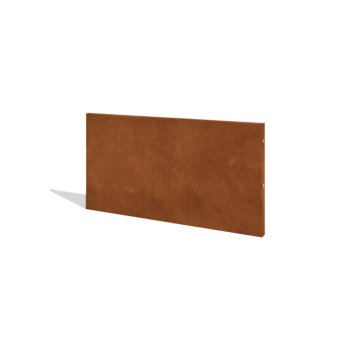Gardă din oțel corten H panou 120 x 63,3 cm
