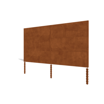 Gardă din oțel corten H3 set complet 378 cm