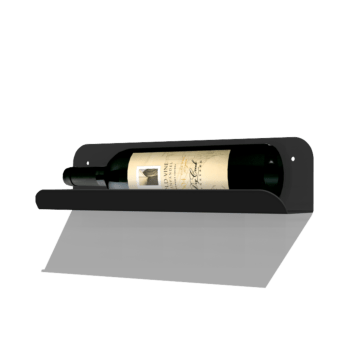 Raft de vin din oțel acoperit cu pulbere Lazio 35 cm
