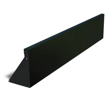 Zid de sprijin din oțel - Drept - 150 x 30 cm