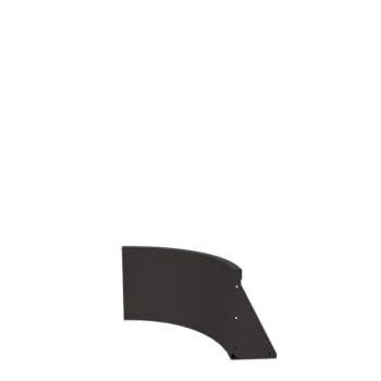 Zid de sprijin din oțel - Curbă interioară - 50 x 50 x 40 cm - Altă culoare RAL