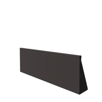 Zid de sprijin din oțel - Drept - 150 x 50 cm - Altă culoare RAL