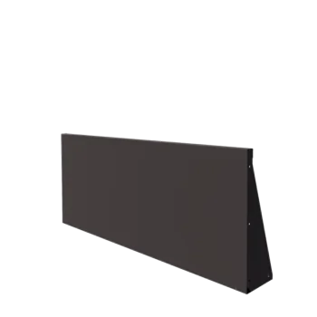 Zid de sprijin din oțel - Drept - 150 x 60 cm - Altă culoare RAL
