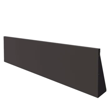 Zid de sprijin din oțel - Drept - 200 x 50 cm - Altă culoare RAL