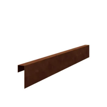 Profil U din oțel corten - 15 x 5 x 5 cm - 240 cm