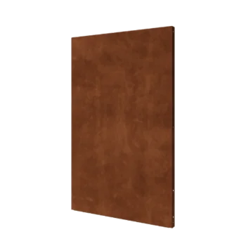 Panou decorativ din oțel corten - Bază - 120 x 6 x 190 cm