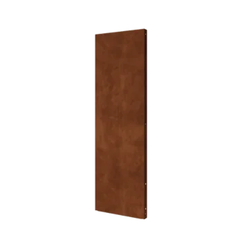 Panou decorativ din oțel corten - Bază - 60 x 6 x 190 cm