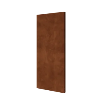 Panou decorativ din oțel corten - Bază - 80 x 6 x 190 cm