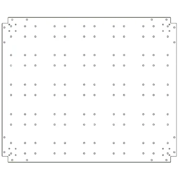 Placă de bază din oțel galvanizat - 100 x 120 cm