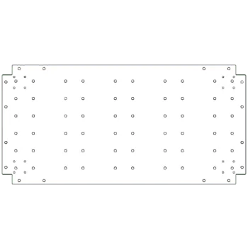 Placă de bază din oțel galvanizat - 50 x 100 cm