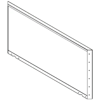 Jardinieră din oțel corten - Panou - 60 x 120 cm