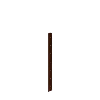 Jardinieră din oțel corten - Piesă de colț 30° - 70 cm