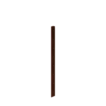 Jardinieră din oțel corten - Piesă de colț 30° - 80 cm