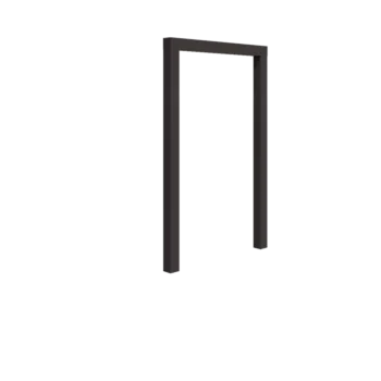 Pergolă din oțel - Drept - 150 x 230 cm - Altă culoare RAL - Fără bază de beton