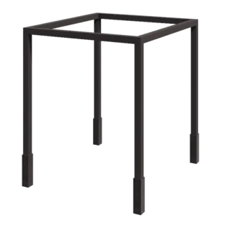 Pergolă din oțel - Pătrat - 274 x 250 x 230 cm - Altă culoare RAL - Cu bază de beton