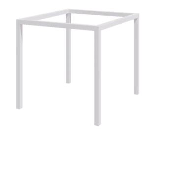 Pergolă din oțel - Pătrat - 274 x 250 x 230 cm - RAL9010 mat (alb) - Fără bază de beton
