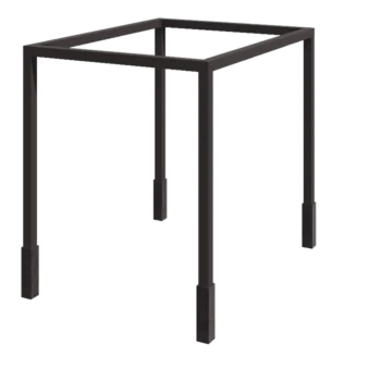 Pergolă din oțel - Pătrat - 324 x 300 x 230 cm - Altă culoare RAL - Cu bază de beton