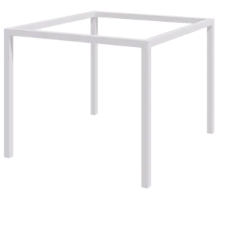 Pergolă din oțel - Pătrat - 324 x 300 x 230 cm - RAL9010 mat (alb) - Fără bază de beton