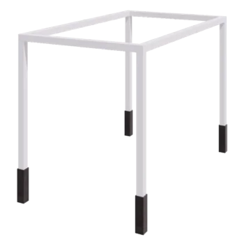 Pergolă din oțel - Dreptunghiular - 424 x 250 x 230 cm - RAL9010 mat (alb) - Cu bază de beton