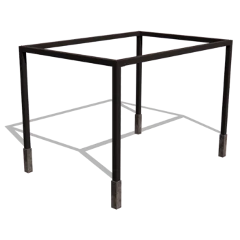 Pergolă din oțel - Dreptunghiular - 424 x 300 x 230 cm - RAL9005 mat (negru) - Fără bază de beton