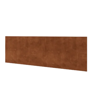 Gard din oțel corten H - Panou - 180 x 63,3 cm