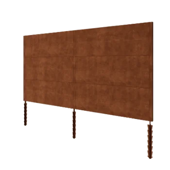Gard din oțel corten H3 - Set complet - 378 x 6 x 190 cm