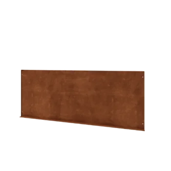 Gard decorativ din oțel corten V - Panou - 149 x 3 x 60 cm