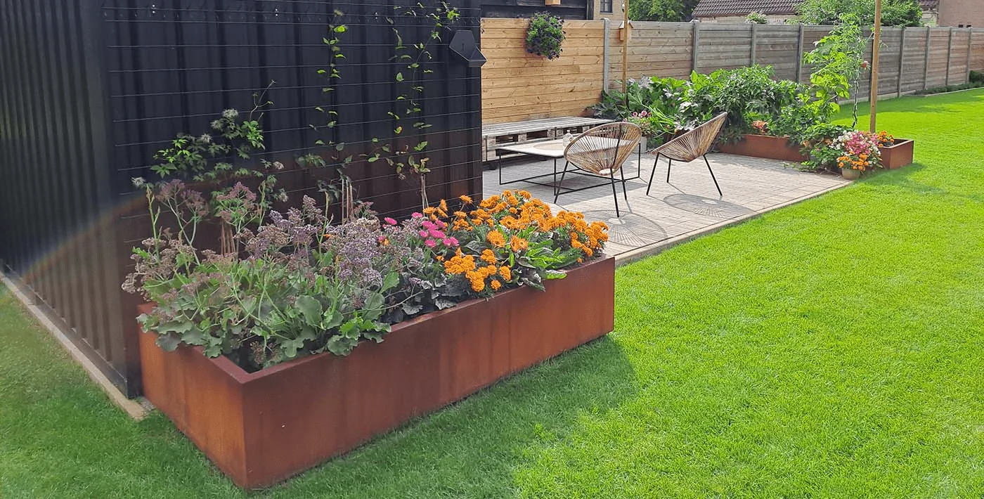 O grădină mică amenajată: inspirație și idei