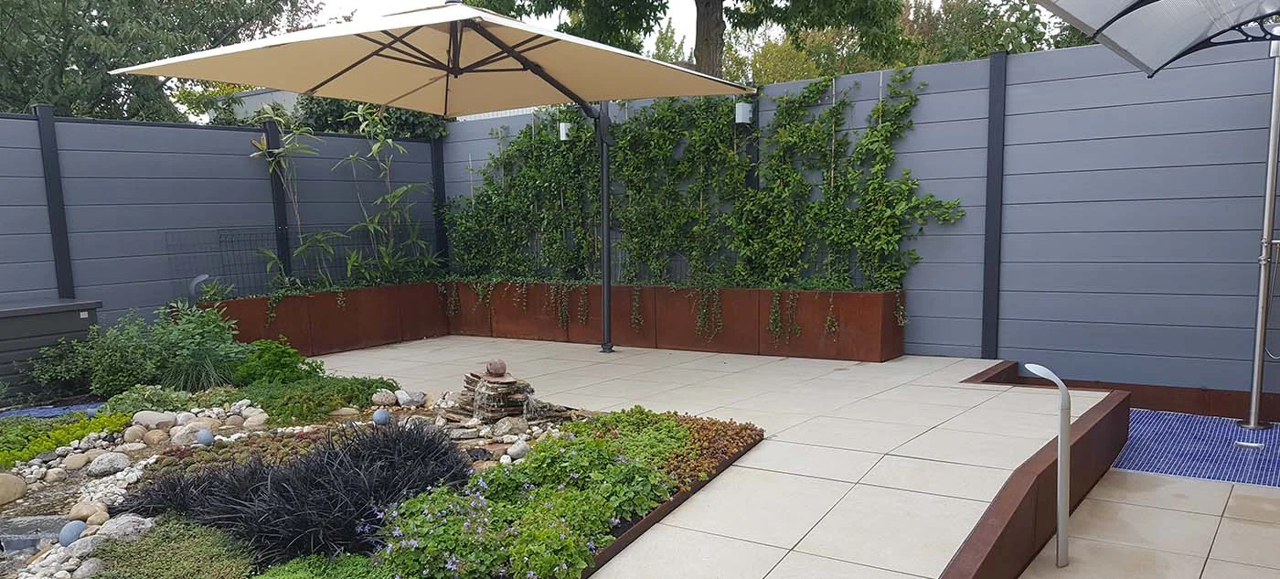 Oțel Corten în grădină: revoluția modernă în designul grădinii